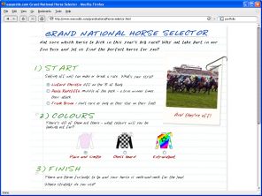 Grand National Horse Selector screenshot